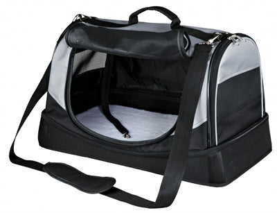 Trixie Hundetasche Holly Schwarz/Grau
