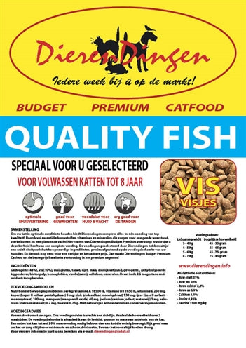 Budget Premium Katzenfutter Qualität Fisch