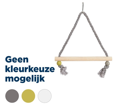 Zolux Schaukel Holz Mit Seil Sortiert