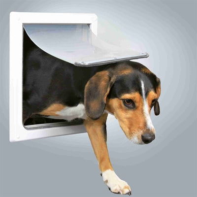 Trixie 2-Wege-Hundeklappe Weiss