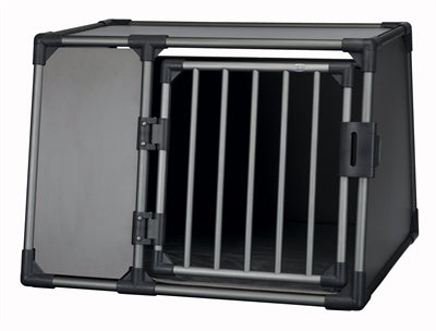 Trixie Transportkiste Aluminium Graphit