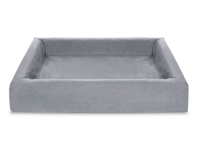 Bia Bed Baumwollbezug Hundekorb grau waschbar modernes Design 85x70cm
