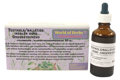 World Of Herbs Phytotherapie Hoden/Eier Eindrücken Hund