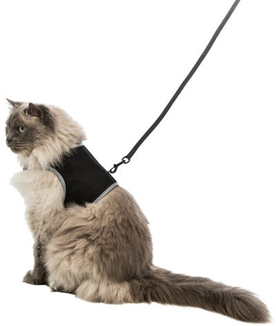 Weiches Geschirr für Katzen Trixie – Rückansicht Polsterung