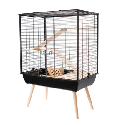 Zolux Nagetierkäfig Neo Cosy Gross Schwarz