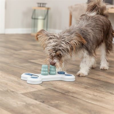 Trixie Hund Aktivität Intelligenz Spiel Flip Knochen