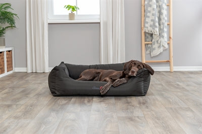 Trixie Hundekorb Samoa Vital Orthopädisch Schwarz/Grau