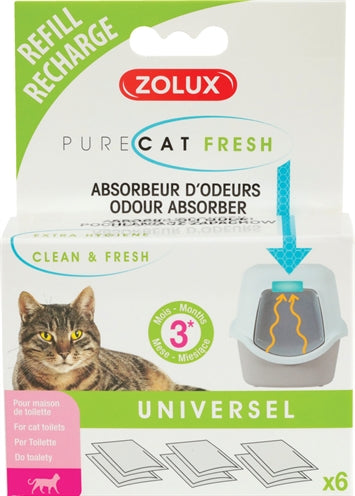 Zolux Clean &amp; Fresh Universal-Filter-Katzenklo