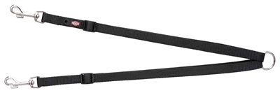 Trixie Hundeleine Premium-Bindeleine Schwarz