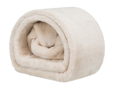 Trixie Spieltunnel Kaninchen / Meerschweinchen Plüsch Beige