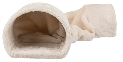 Trixie Spieltunnel Kaninchen / Meerschweinchen Plüsch Beige