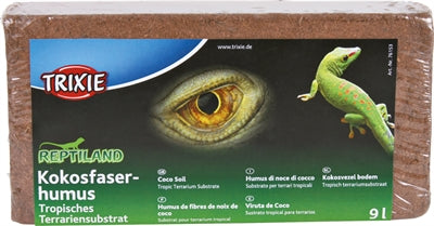 Trixie Reptiland Kokosfaser – natürliches Bodensubstrat für Terrarien und Reptilien