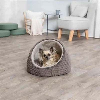 Trixie Katzenkorb Iglu Livia Grau/Creme