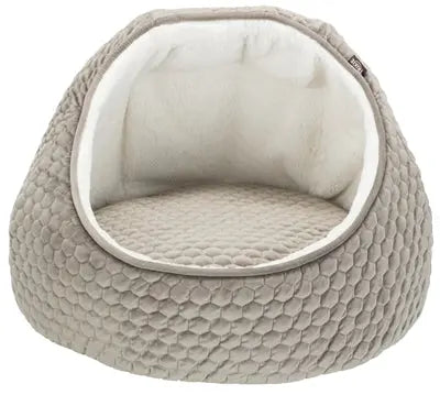 Trixie Katzenkorb Iglu Livia Grau/Creme
