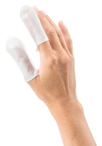 Trixie Fingerpads Zahnpflege für Hunde Pad-Textur Detailansicht