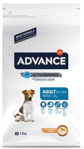 Advance Mini Adult Hundefutter kleine Rassen Kroketten Nahaufnahme