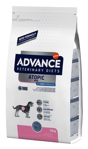Advance Veterinary Diet Atopic Mini Trockenfutter für kleine Hunde