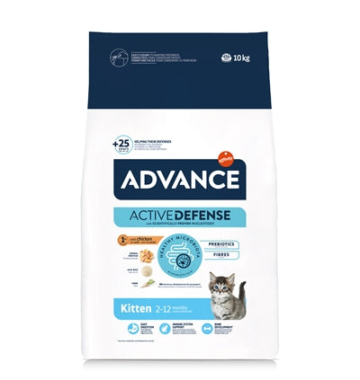 Advance Kitten Trockenfutter mit Huhn und Reis für Katzenwelpen