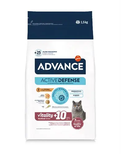 Advance Katze Sterilisiert Empfindlich Senior 10+