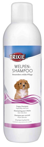 Trixie Shampoo für Welpen milde Pflege Nahaufnahme Flasche