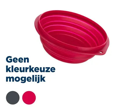 Trixie Fress-/Trinknapf Travel Silikon Assortiert