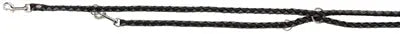 Trixie Hundeleine Cavo Verstellbar Schwarz/Grau