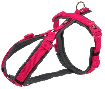 Trixie Premium Geschirr Trekking fuchsia, Hund beim Wandern