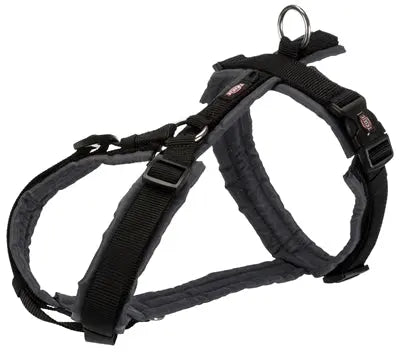 Trixie Hundegeschirr Premium Trekking Schwarz/Grau