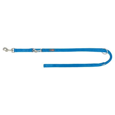 Trixie Premium Führleine blau verstellbar, Detailansicht des Karabiners