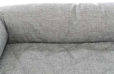 Möbelschutz Trixie Nero Hundekorb Sofa mit Hund Anwendung