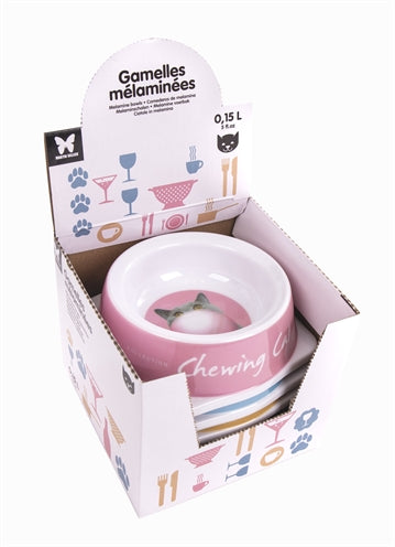 Martin Futterschale Katze Melamin sortierte Designs Futternapf
