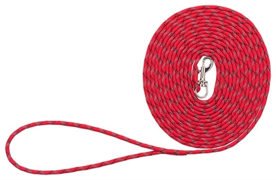 Trixie Junior Langleine rot Nylon Welpentraining Nahaufnahme
