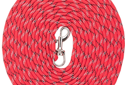 Welpen-Schleppleine Trixie Junior lang rot Karabiner Detailansicht