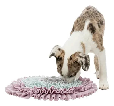 Trixie Junior Schnüffelmatte Soft Pink / Mintgrün / Grau