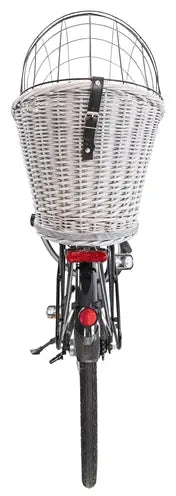 Trixie Fahrradkorb Gepäckträger Mit Gitter Grau