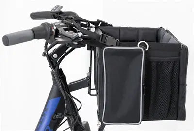 Trixie Fahrradkorb Für Lenker Nylon Schwarz/Grau