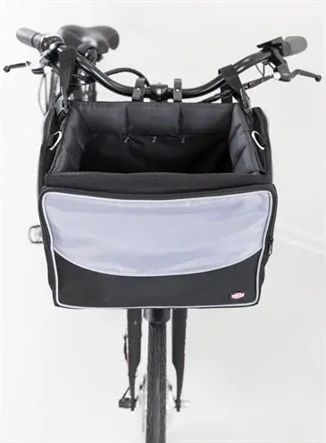 Trixie Fahrradkorb Für Lenker Nylon Schwarz/Grau