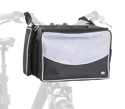 Trixie Fahrradkorb Für Lenker Nylon Schwarz/Grau