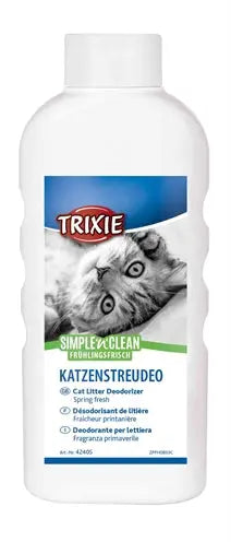 Trixie Simple'n'nclean Katzentoiletten-Desodorierungsmittel Frühlingsfrisch
