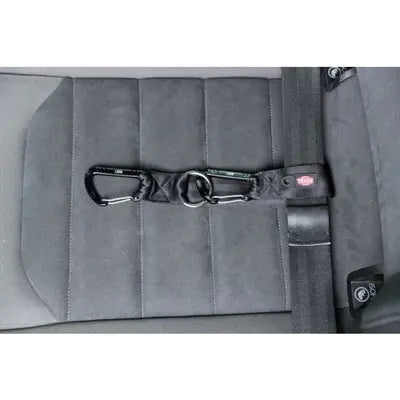 Trixie Sicherheitsgurtschlaufe Universal Mit Karabiner Schwarz