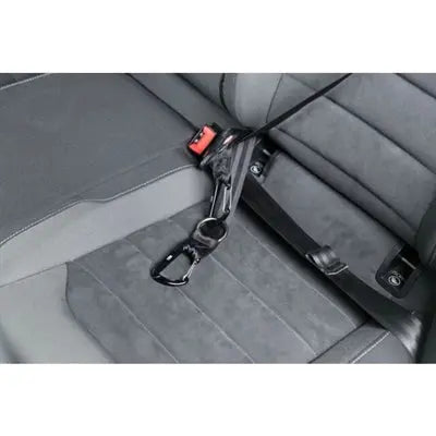 Trixie Sicherheitsgurtschlaufe Universal Mit Karabiner Schwarz