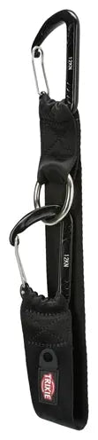 Trixie Sicherheitsgurtschlaufe Universal Mit Karabiner Schwarz