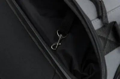 Trixie Hundeflugzeug Tasche Flügel Grau/Schwarz