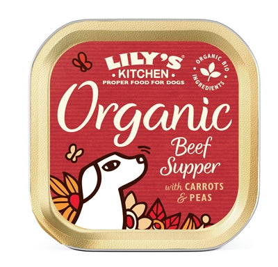Lily's Kitchen Bio-Rindfleisch-Abendessen Für Hunde