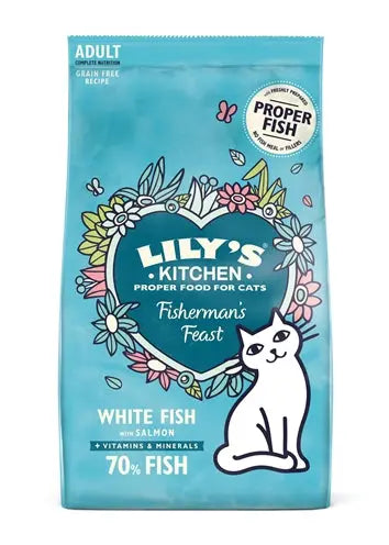 Lily's Kitchen Katze Weissfisch / Lachs