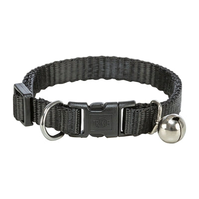 Trixie Katzenhalsband Nylon – Verpackung mit Maßangaben