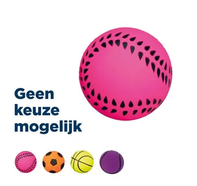 Trixie Kugel Neon Schwimmend Moosgummi Sortiert