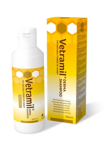 Vetramil Derma Shampoo für Hunde – hautpflegendes Hundeshampoo bei empfindlicher Haut