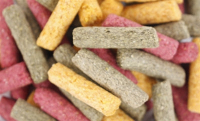 Knabberstangen Utopia Total – Verpackung mit Fütterungsempfehlung