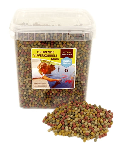 Utopia Teichfutter schwimmende Pellets für Teichfische – Produktansicht